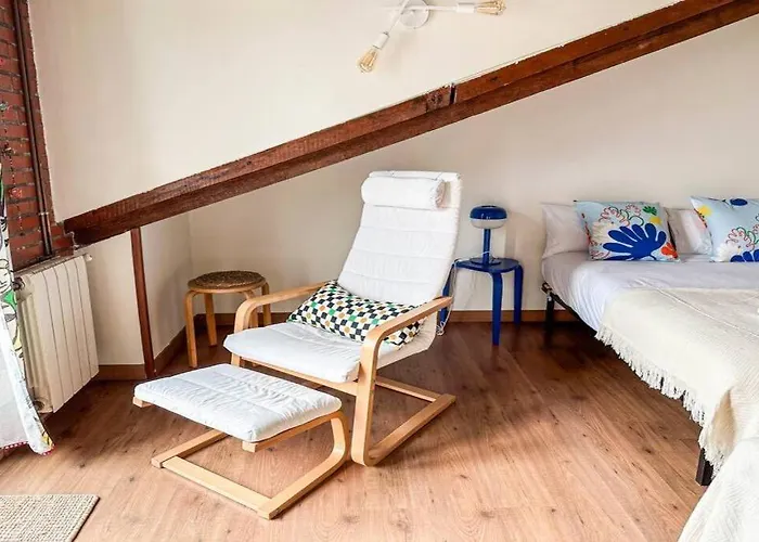 Апартаменты Acogedor Loft Con Vistas A La Ciudad Сантандер