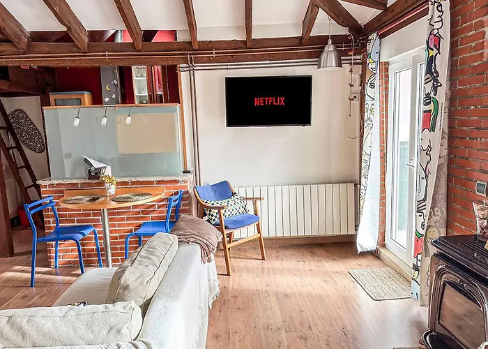 Acogedor Loft Con Vistas A La Ciudad *