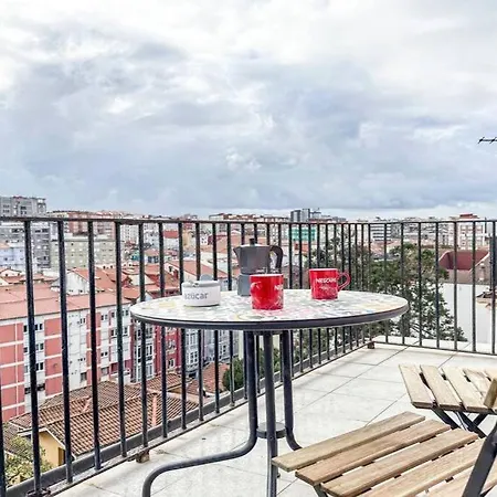 Acogedor Loft Con Vistas A La Ciudad *