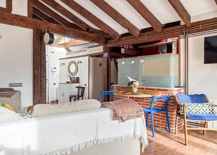 Acogedor Loft Con Vistas A La Ciudad Santander